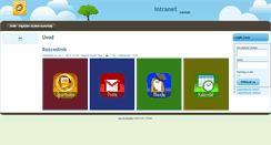 Desktop Screenshot of intranet.sszslitvinov.cz